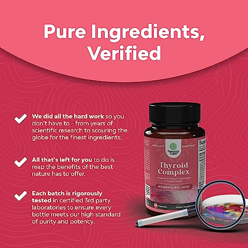 Advanced Thyroid Support for Women with Ashwagandha - Adaptogenic Thyroid Supplement Natures Craft buy supplements canada