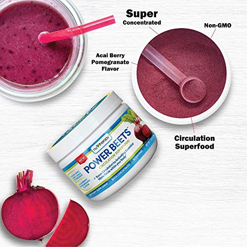 Nu-Therapy Power Beets - Super Concentrated Circulation Superfood - Dietary Supplement SlimFast buy supplements canada