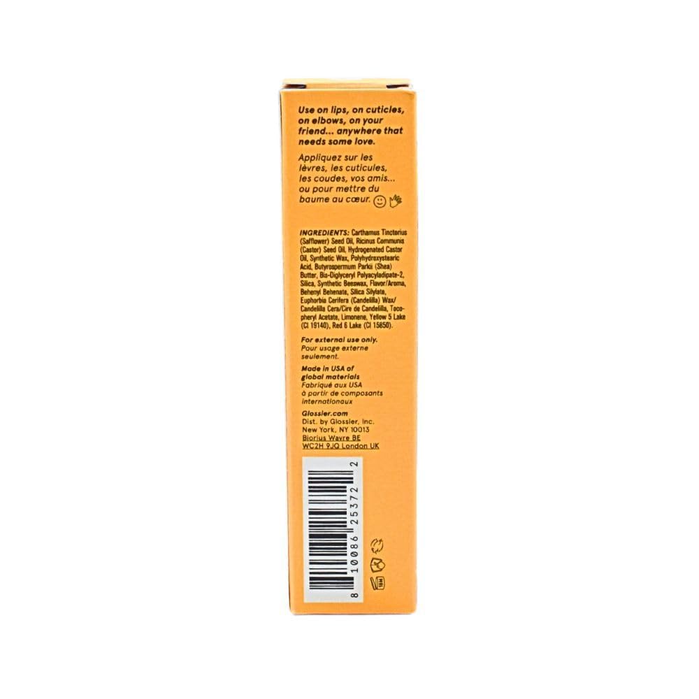 Glossier Balm Dotcom Lip Balm and Skin Salve - Mango - Sheer Peach Rose Glossier buy supplements canada