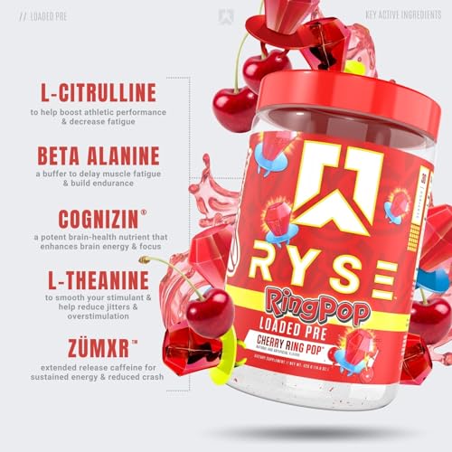 Ryse Loaded Pre Workout Powder Supplement for Men & Women | Pumps, Energy, Focus RYSE Up Supplements buy supplements canada
