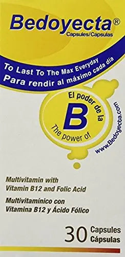 Bedoyecta Multivitamin, 30 Capsules Each (Pack of 6) Bedoyecta buy supplements canada