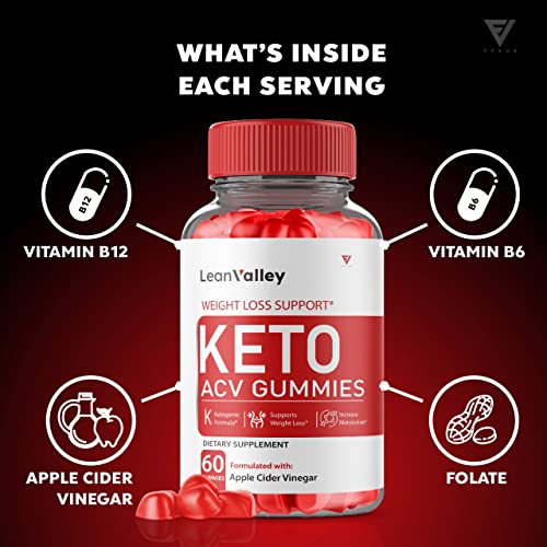 (2 Pack) Lean Valley Keto ACV Gummies Advanced Weight Loss Formula - Lean Valley Fyvus buy supplements canada