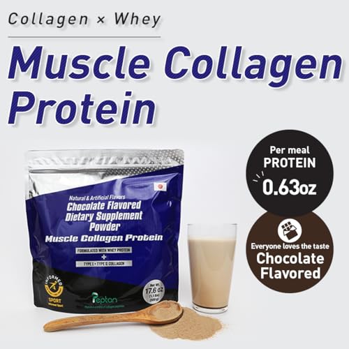 Muscle Colllagen Protein Collagen Peptides Powder Chocolate Flavored Dietary Supplement Muscle Collagen buy supplements canada