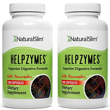 NaturalSlim Helpzymes Digestive Enzymes for Digestion, Bloating, Gas Reli NaturalSlim buy supplements canada