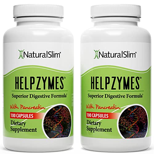 NaturalSlim Helpzymes Digestive Enzymes for Digestion, Bloating, Gas Reli NaturalSlim buy supplements canada