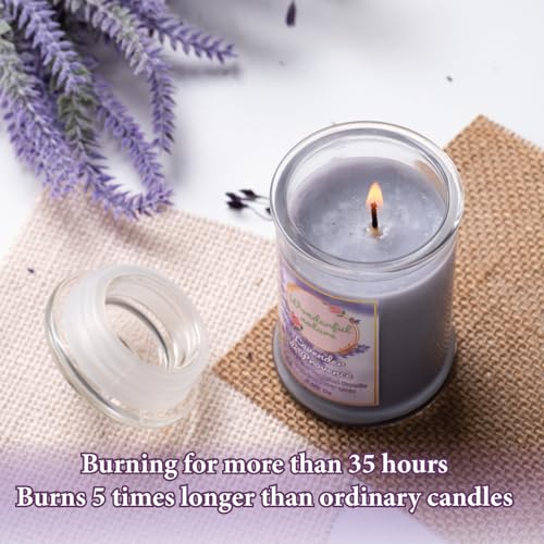Wonderfulnature Lavender de Provence Pure Essential Oil Scented Candle, Aromatherapy WONDERFUL NATURE buy supplements canada