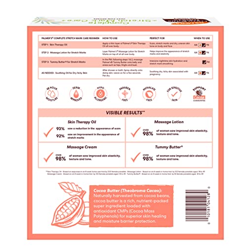 Palmer's Cocoa Butter Formula Pregnancy Skin Care Kit for Stretch Marks and Scars, Dermatologist Approved Palmer's buy supplements canada