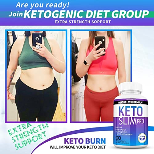 Keto Diet Pills Plus Apple Cider Vinegar - Exogenous Ketones Supplement for women men VEGEPOWER buy supplements canada