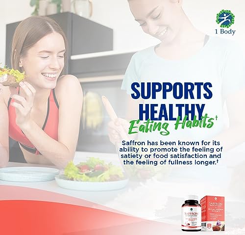1 Body Saffron Extract 8825 – Antioxidant & Mood Support Saffron Supplement 1 Body buy supplements canada