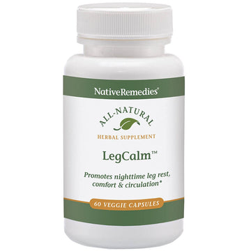 Native Remedies Leg Calm for Rested Legs and Limb Comfort at Night, 60 Veggie Caps Native Remedies buy supplements canada