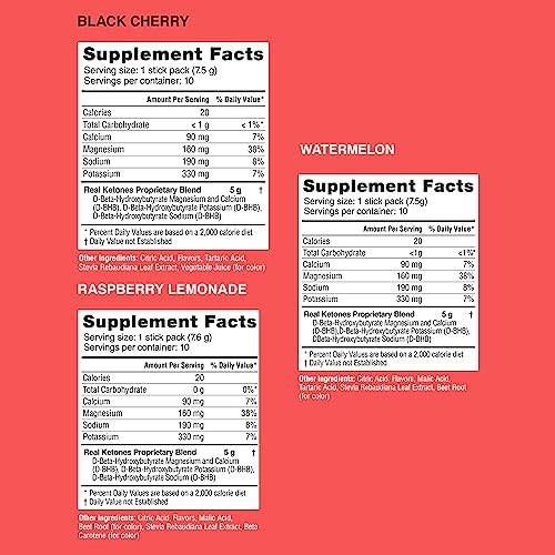 Real Ketones BHB Exogenous Ketones Drink Mix Packets Keto Electrolytes Powder Packets Real Ketones buy supplements canada