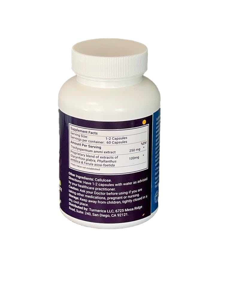 Metacure GutBiome – Liposomal Extracts of Ajwain, Licorice, Amla & Asafoetida – Advanced Digestive Support Formula – Vegan, Non‑GMO, Gluten‑Free – 60 Capsules Metacure buy supplements canada