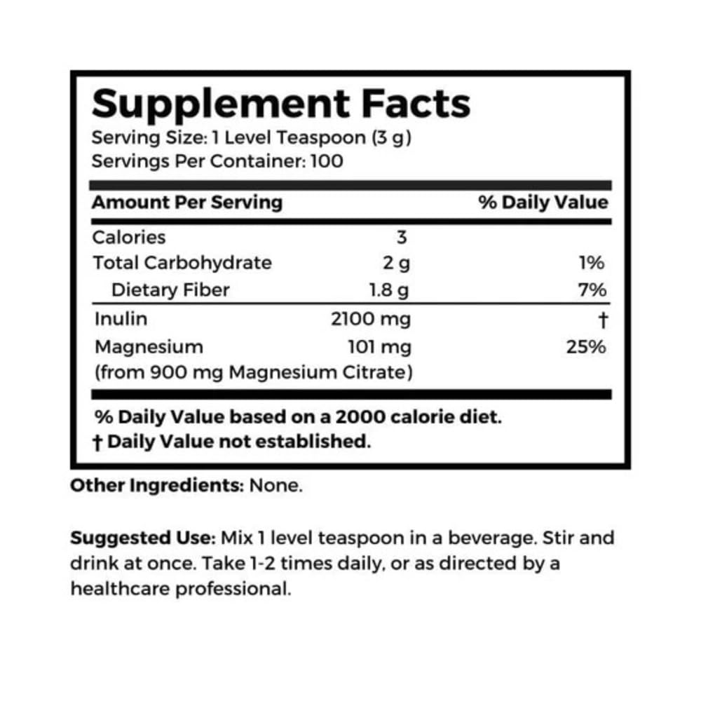 Dr. Clark Inulin Powder (FOS) – Prebiotic Soluble Fiber for Gut Health, 300g – Supports Digestive Health & Regularity Dr Clark Store buy supplements canada