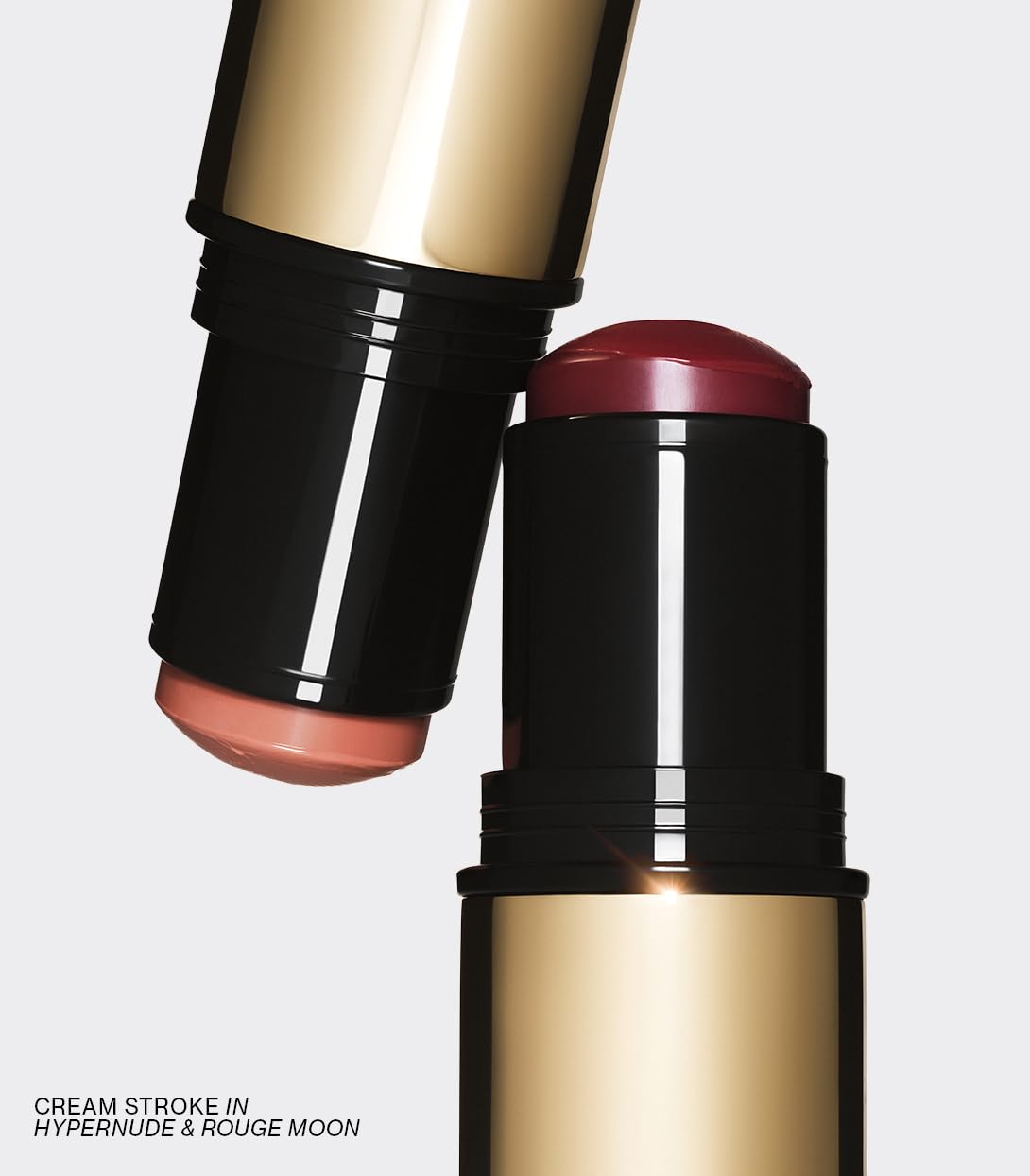 MAKE Beauty Cream Stroke Cream Blush Stick for Cheeks - Vibrant yet Natural Soft Matte Finish - Shade Rouge Moon, Berry Plum Blush Makeup MAKE buy supplements canada