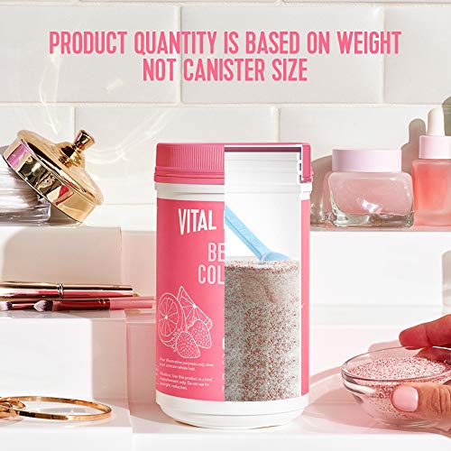 Vital Proteins Beauty Collagen (Strawberry Lemon, Canister) - 120mg of Hyaluronic Acid Vital Proteins buy supplements canada
