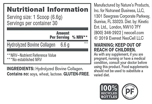 Neocell - Super Collagen Powder - 198g - Supports Healthy Skin, Hair, Nails, and Joints - Aids Collagen Production" Neocell buy supplements canada