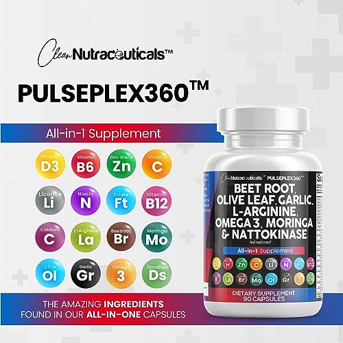 Beet Root Capsules 6000mg Olive Leaf 6000mg Nattokinase 4000 FU Clean Nutraceuticals buy supplements canada