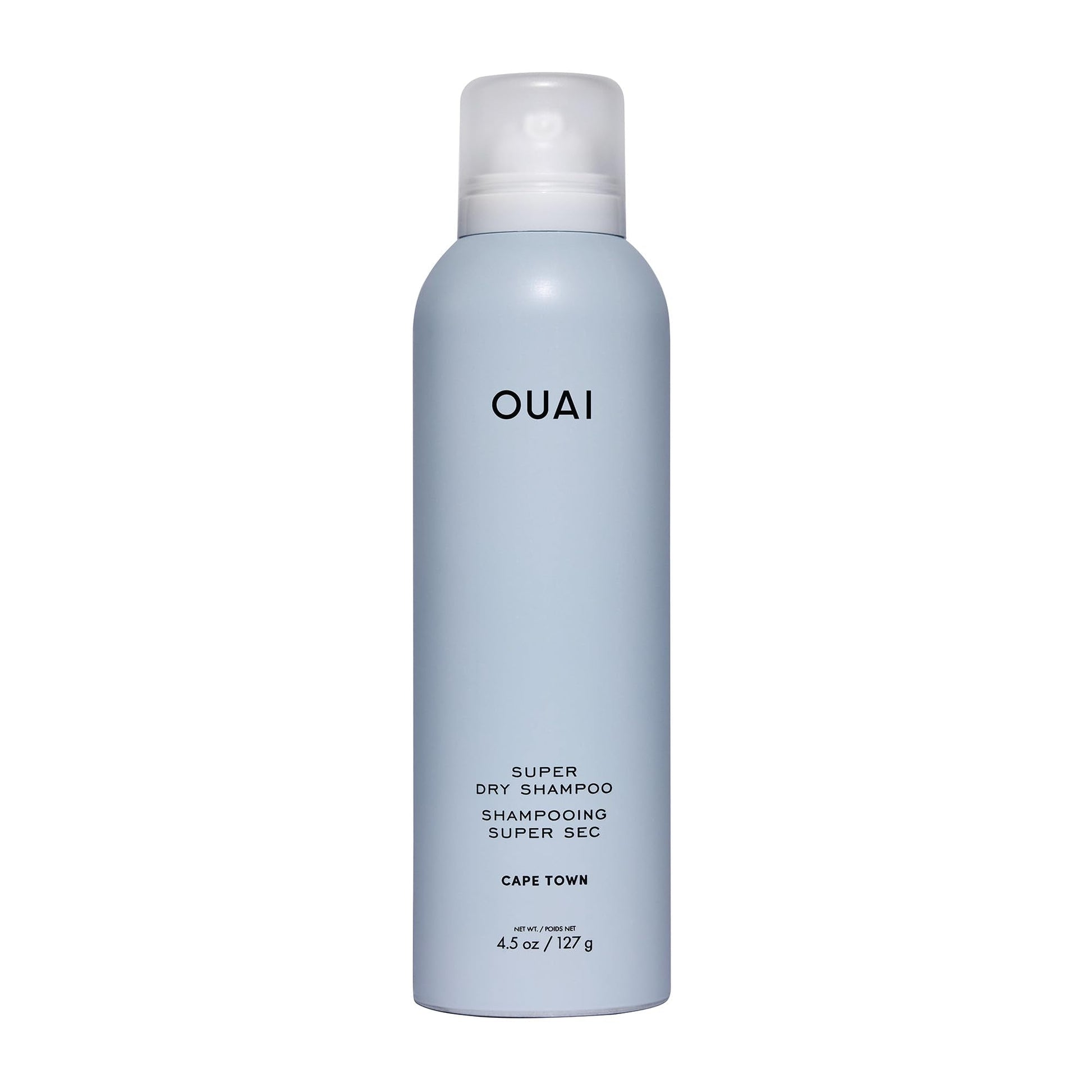 OUAI Super Dry Shampoo - Volumizing Dry Shampoo - Absorbs Oil, Dirt & Sweat - Blends Seamlessly into Hair with Zero Residue & Enriched with a Long-Lasting Scent - Cape Town (4.5 oz) OUAI buy supplements canada