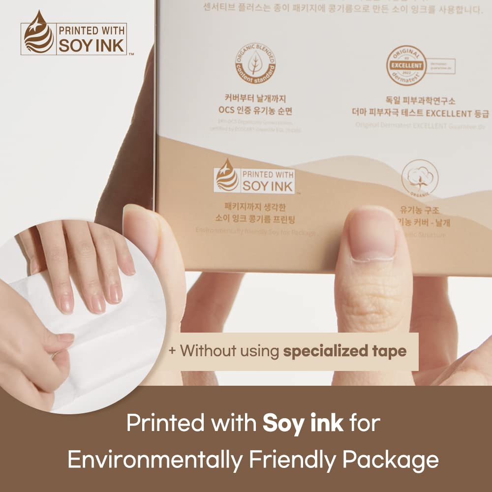 SANDEULSANDEUL Sensitive Plus Organic Pads Long/Large - Heavy Absorbency, Unscented SANDEULSANDEUL buy supplements canada