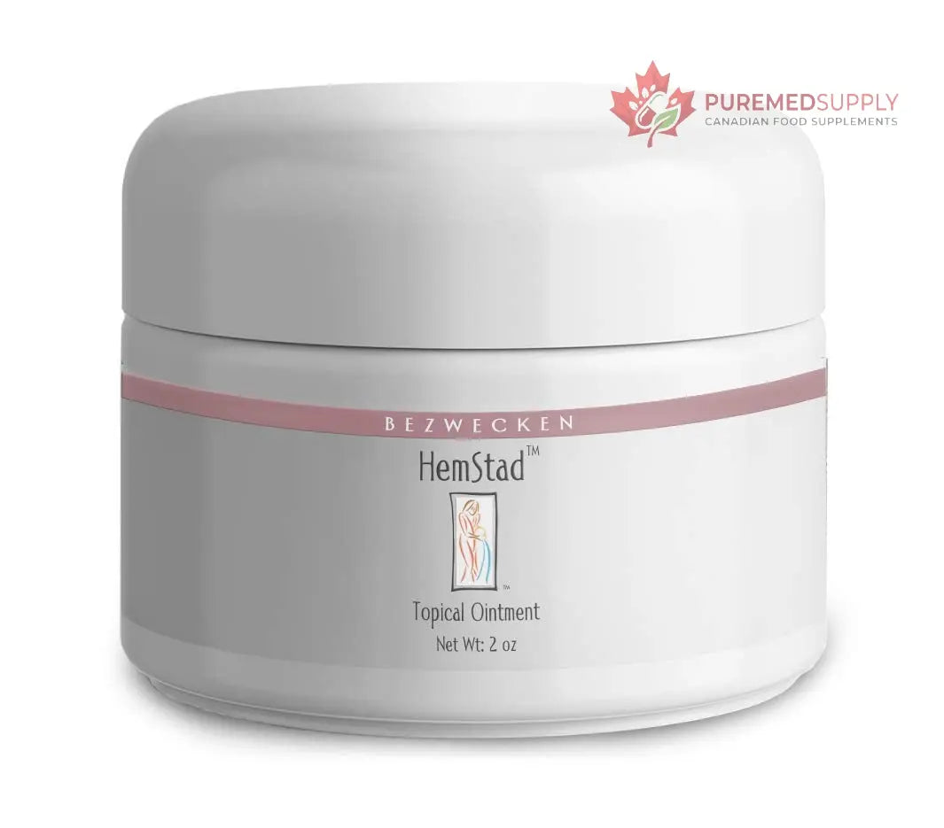 Bezwecken - HemStad - 2oz Crème - Professionally Formulated Hemorrhoid Relief - Safe, Natural, Paraben Free - 30 Day Supply Bezwecken buy supplements canada