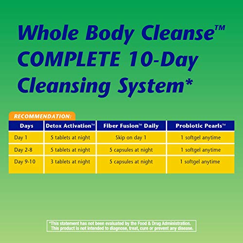 Nature's Way Whole Body Cleanse Complete, 10 Day Detox Cleansing System Kit with Probiotics Enzymatic Therapy buy supplements canada