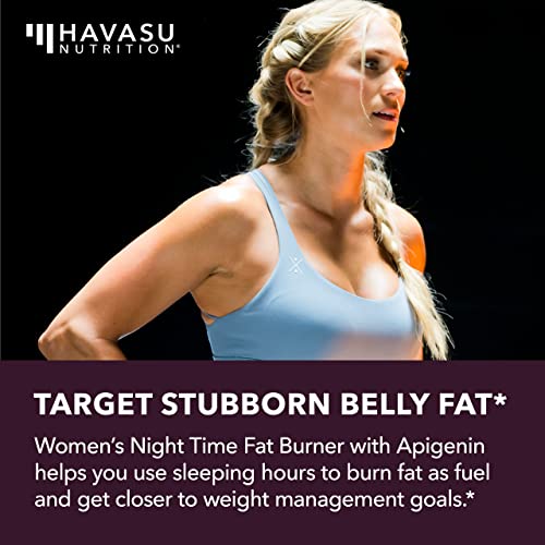 Night Time Fat Burner for Women | Weight Loss and Sleep Support Blend With Apigenin HAVASU NUTRITION buy supplements canada
