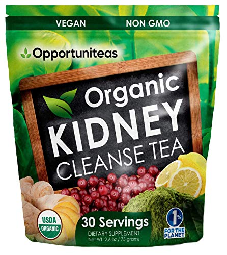 Opportuniteas Organic Kidney Detox Tea- Matcha Green Tea, Cranberry, Lemon & Ginger Opportuniteas buy supplements canada