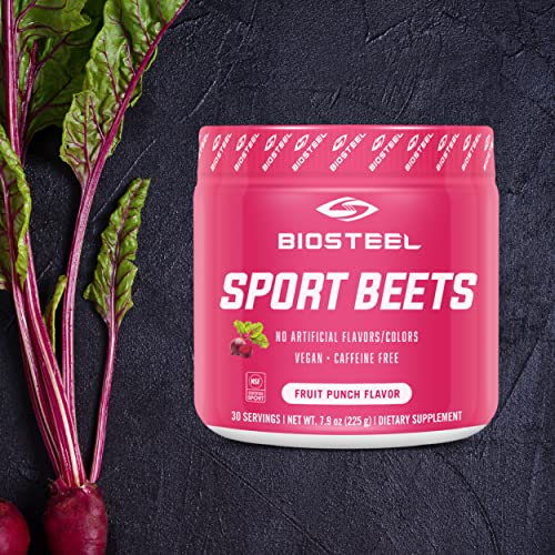 BioSteel Sports Beets Pre-Workout Powder, Non-GMO Formula, Fruit Punch, 30 Servings BioSteel Sports buy supplements canada