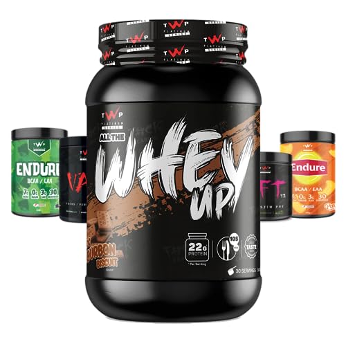 TWP Nutrition Platinum Series All The Whey Up Protein Powder Shake, 23g Whey Protein, Low Fat TWP buy supplements canada