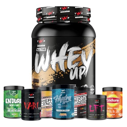 TWP Nutrition Platinum Series All The Whey Up Protein Powder Shake, 23g Whey Protein, Low Fat TWP buy supplements canada