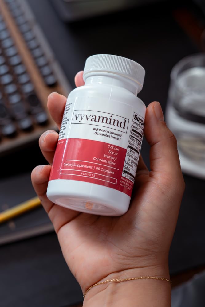 vyvamind Neurostimulant + Focus Aid Nootropic for Enhanced Concentration & Mental Clarity, Brain Support with Caffeine L-Theanine, Fast-Acting Cognitive Boost, 60 Capsules vyvamind Neurostimulant + Focus Aid buy supplements canada