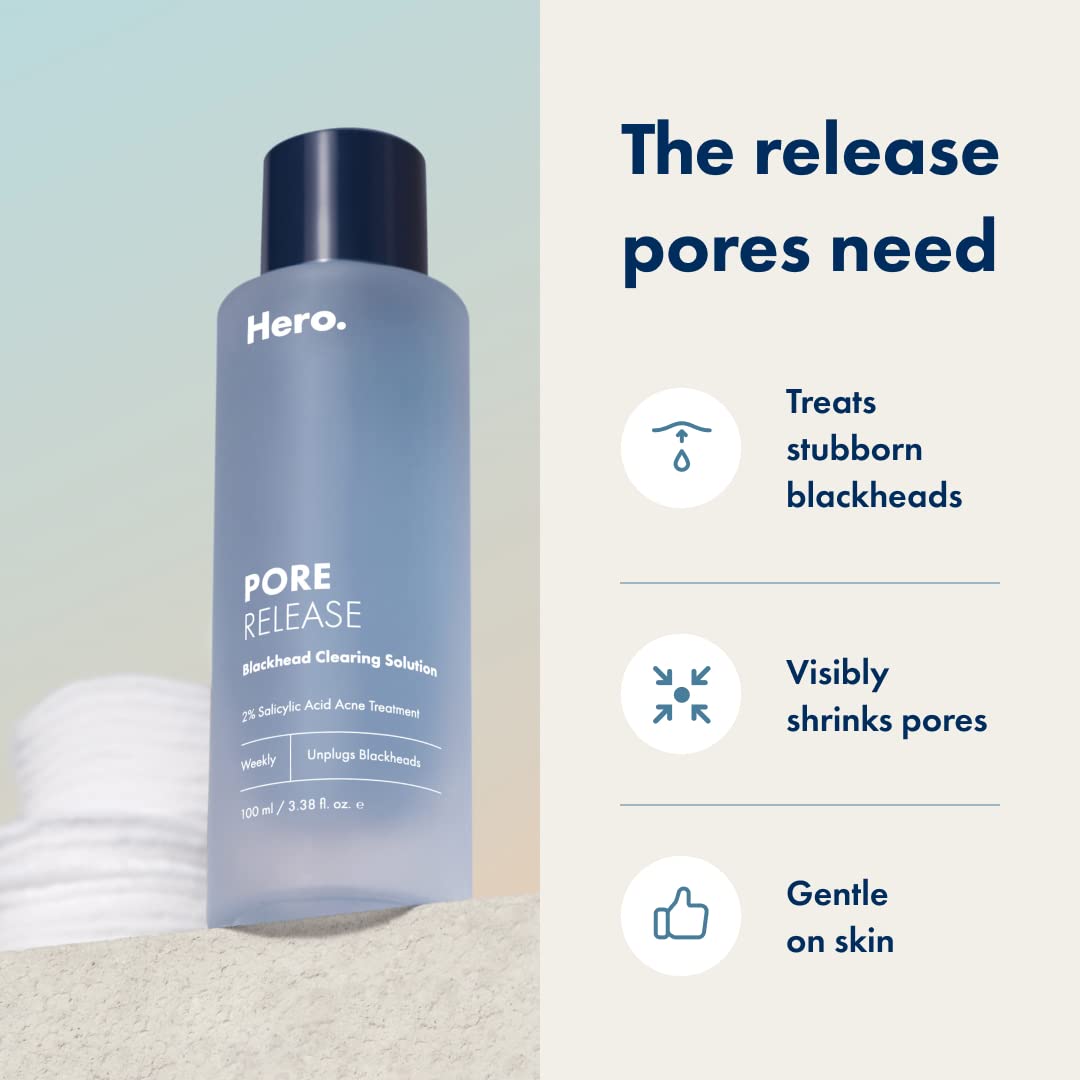 Hero Cosmetics Pore Release Blackhead Clearing Solution - Exfoliating Toner Featuring BHA HERO COSMETICS buy supplements canada