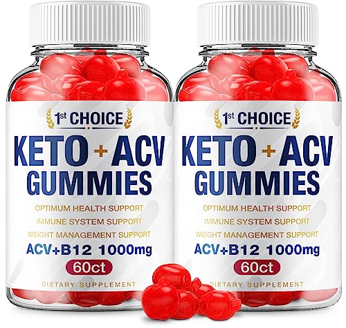 (2 Pack) 1st Choice Keto ACV Weight Loss Gummies Keto First Choice ACV Advanced Formula Rillvo buy supplements canada