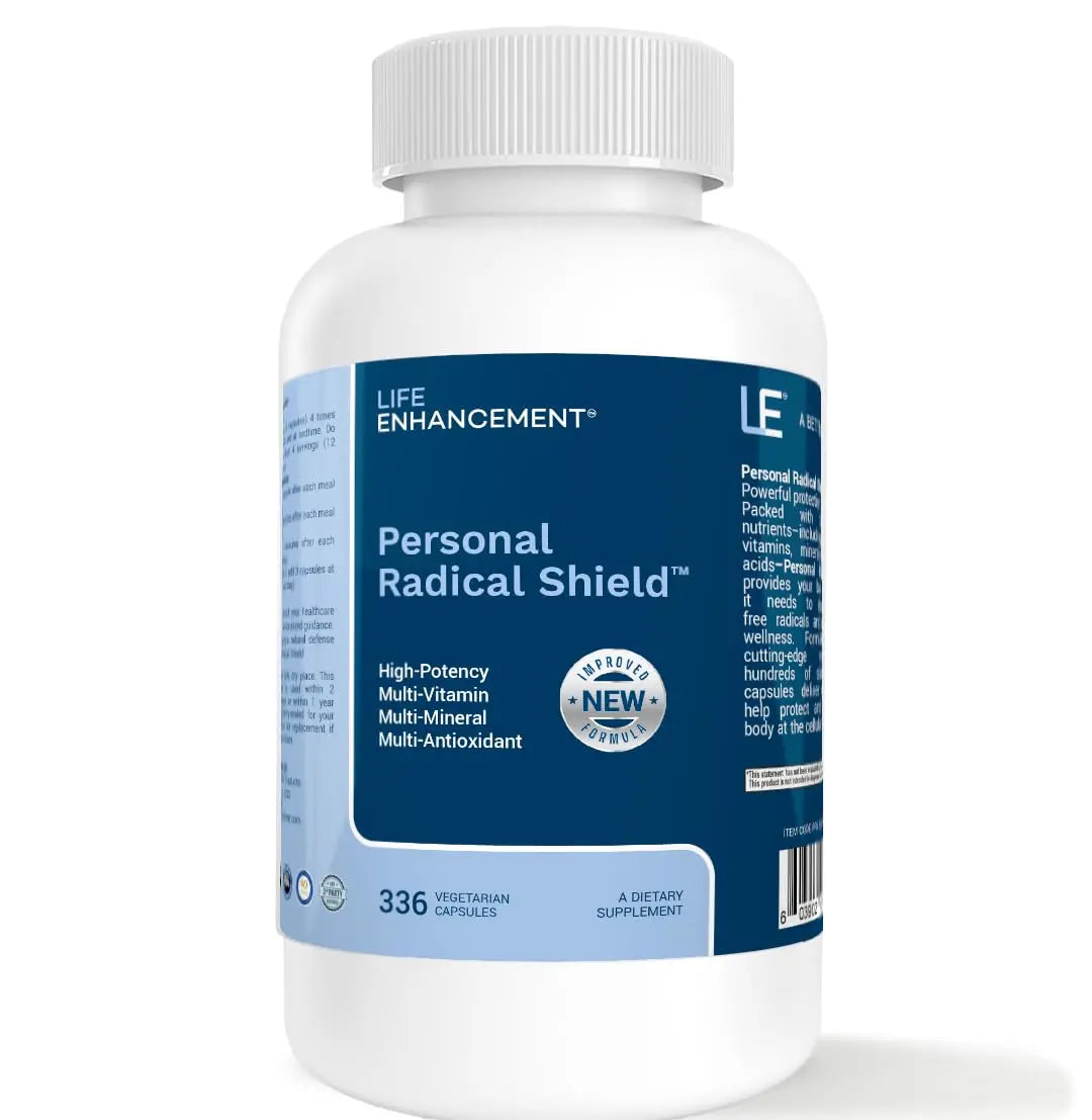 Life Enhancement Radical Shield | 28 Vitamins, Minerals, Antioxidants & More | 112 Servings Life Enhancement buy supplements canada