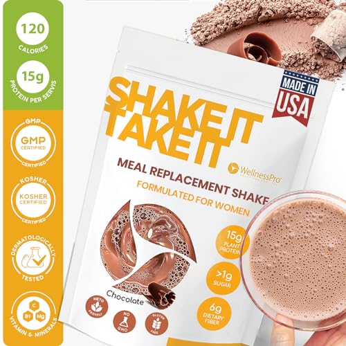 HARMONIFY Meal Replacement Shake for Women with Chocolate Flavor, 15g Plant Based HARMONIFY buy supplements canada