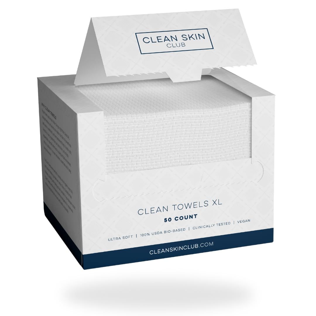 Clean Skin Club Clean Towels XL, Biodegradable Dermatologist Approved CLEAN SKIN CLUB buy supplements canada