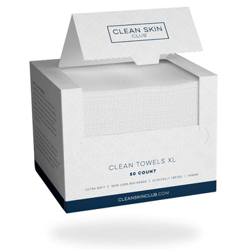 Clean Skin Club Clean Towels XL, Biodegradable Dermatologist Approved CLEAN SKIN CLUB buy supplements canada