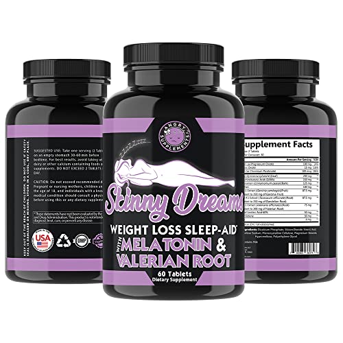 Angry Supplements Skinny Dreams, Night Time for Restful Sleep All-Natural Weight Loss Angry Supplements buy supplements canada
