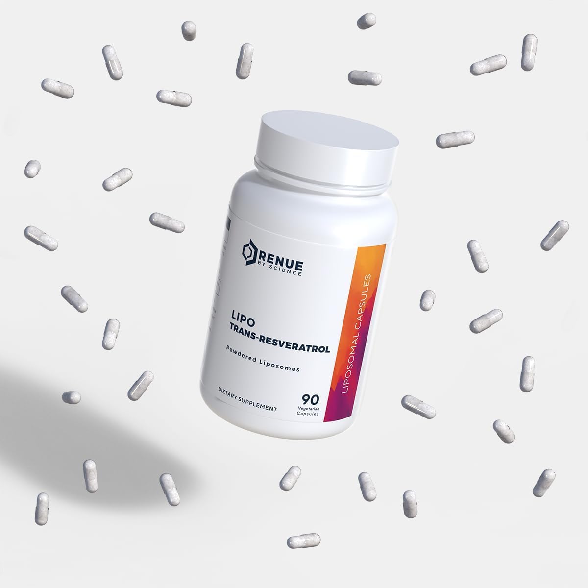 Renue By Science Resveratrol | High Strength Liposomal Resveratrol Supplement | 90 Trans Resveratrol Capsules - 125mg Reservatrol per Serving | Non-GMO | Made in The USA Third-Party Tested Renue By Science buy supplements canada