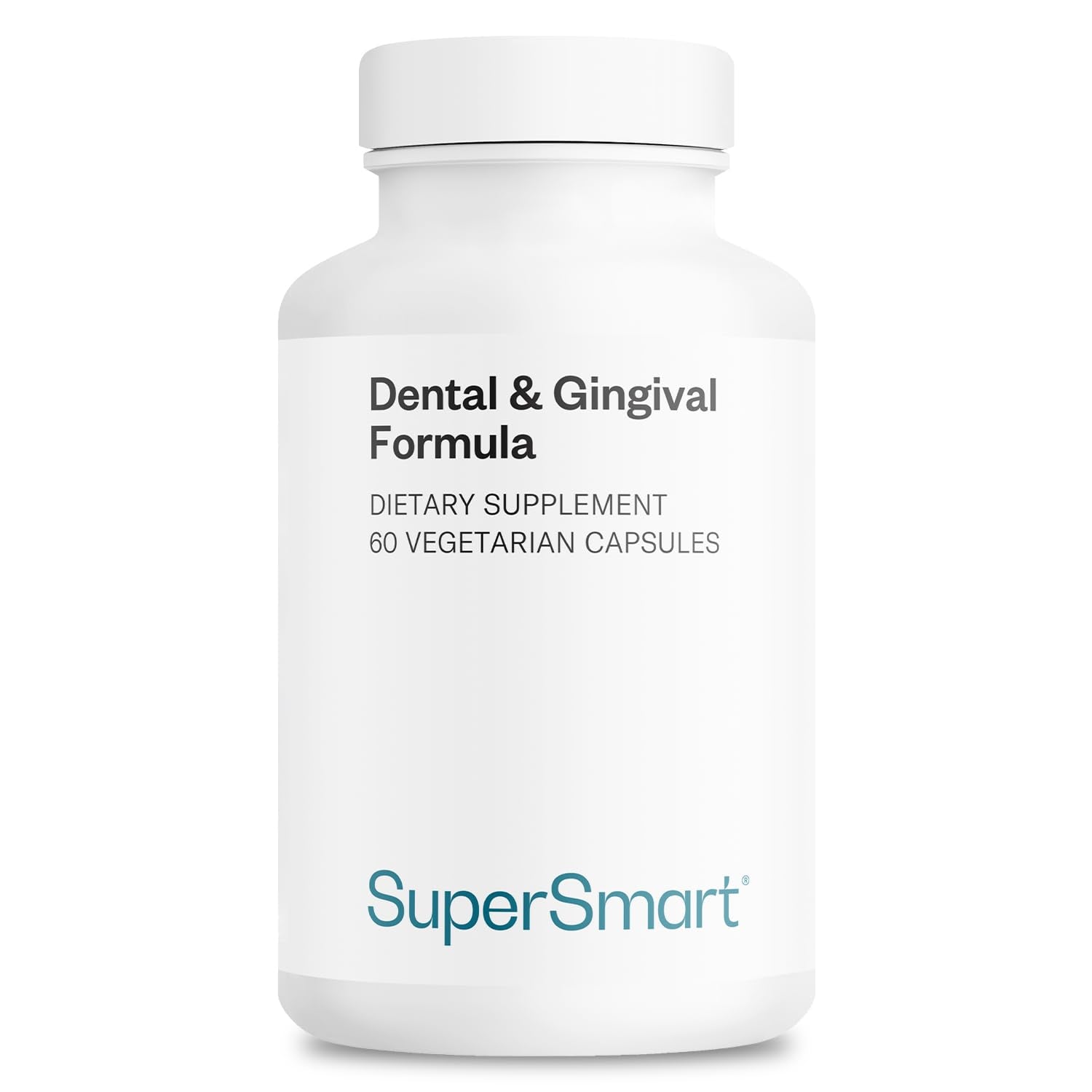 Supersmart - Dental & Gingival Formula (Patented) - Oral Care Supplement - with TEES-10 | Non-GMO & Vegan - 60 Vegetarian Capsules Supersmart buy supplements canada