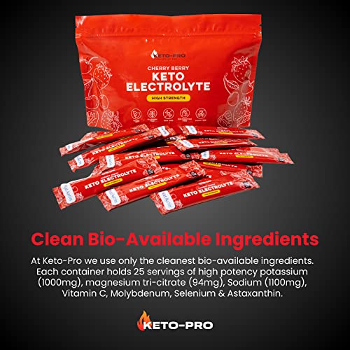 Keto-Pro Keto Electrolytes 80g | Electrolyte Powder Sachets for Extra Convenience Keto-Pro Fuelled by FAT buy supplements canada