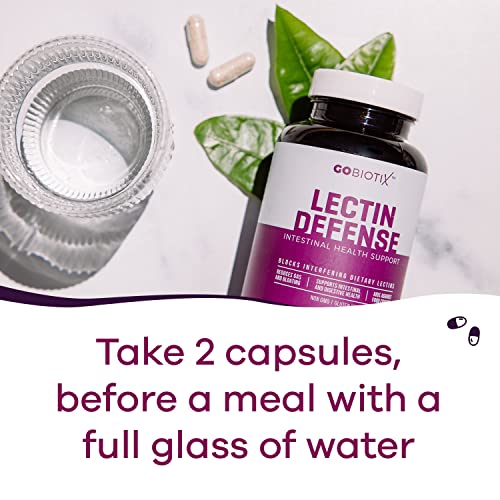 GOBIOTIX Lectin Defense - Lectin Blocker Supplement with MSM and Digestive Enzymes GOBIOTIX buy supplements canada