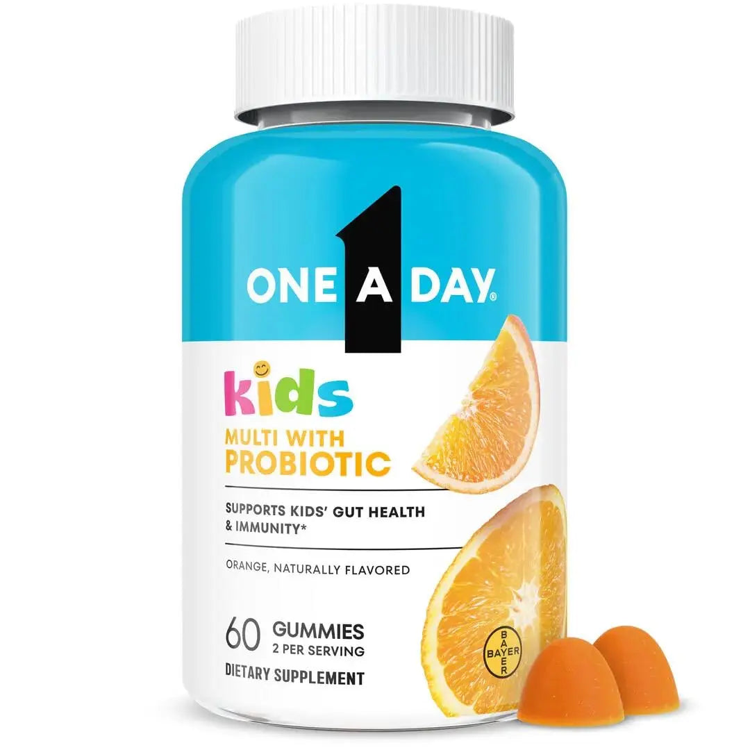 One A Day Kids Multivitamin with Probiotic, Multivitamin Gummies, Kids Probiotic for Digestive Health, Gummy Vitamins ONE A DAY buy supplements canada