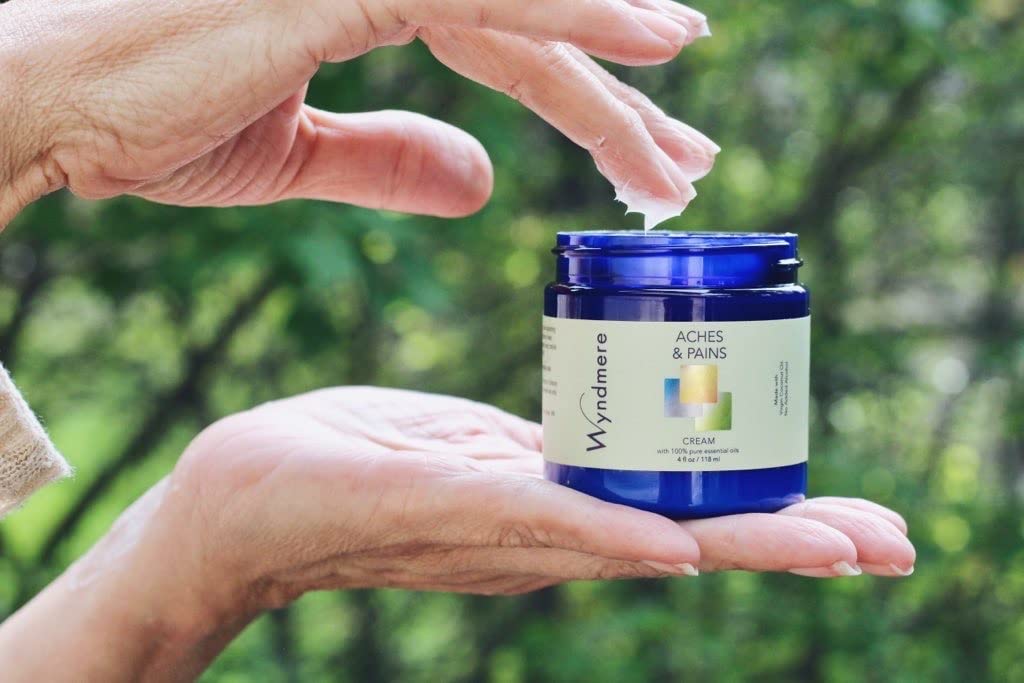Wyndmere Aches & Pains Cream - Handcrafted with All Natural Ingredients and 100% Pure Essenial Oils - Paraben Free -1oz Wyndmere buy supplements canada