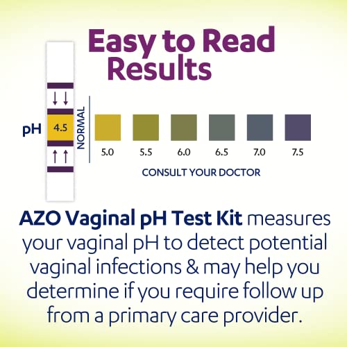 AZO Vaginal pH Test Kit, Clinically-Tested Vaginal Infection Test Kit, Fast & Accurate Results AZO buy supplements canada
