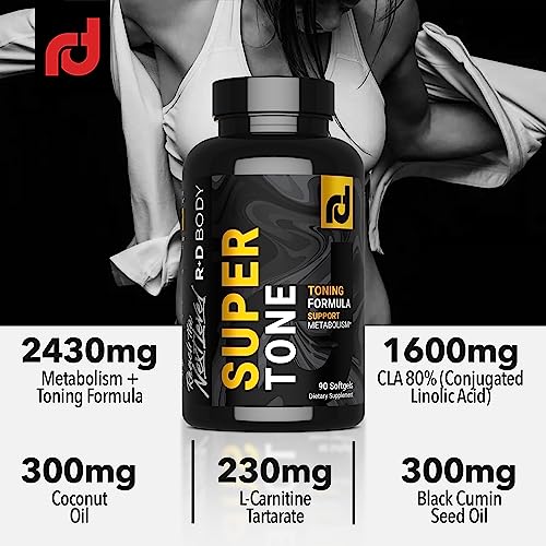 R+D Body Super Tone - Extreme CLA Supplement for Muscle Preservation, Enhanced Body R+D Body buy supplements canada