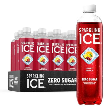 Sparkling Ice, Fruit Punch Sparkling Water, Zero Sugar Flavored Water, with Vitamins Sparkling ICE buy supplements canada