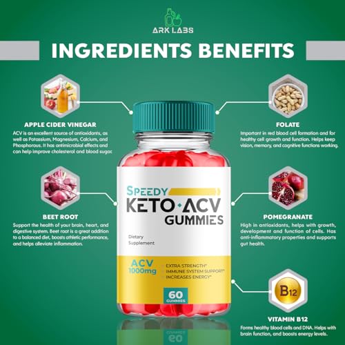 Speedy Keto ACV Gummies Advanced Weight Loss, Speedy Keto ACV Gummies 1000MG Ark Labs buy supplements canada