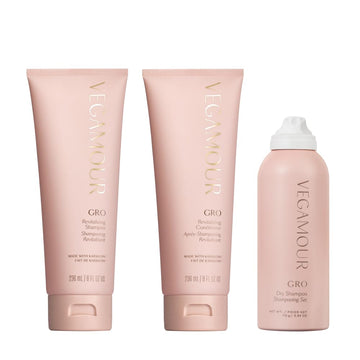 Vegamour The Everyday Kit Includes GRO Revitalizing Shampoo & Conditioner and GRO Dry Shampoo for Thinning Hair VEGAMOUR buy supplements canada